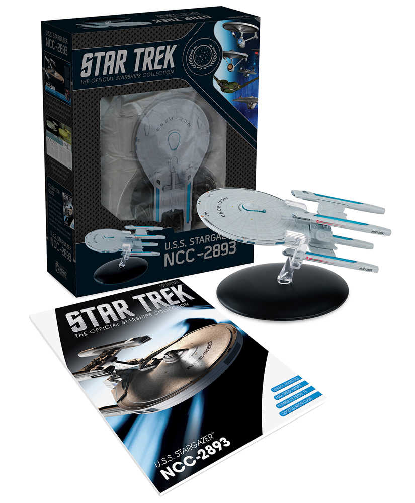 Star Trek Starships Best Of Figure #15 Uss Stargazer Ncc 2893 (