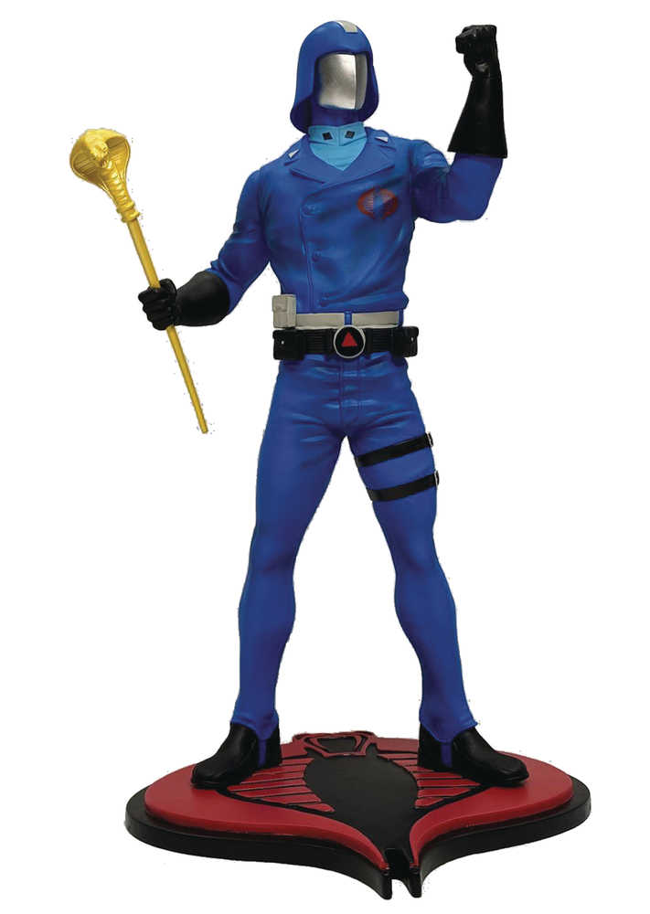 G.I. Joe Cobra Commander 1:8 Scale PVC Statue 