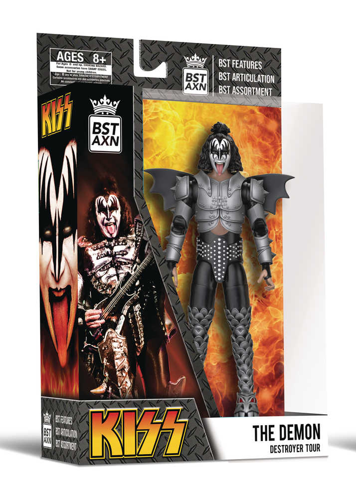 Bst Axn Kiss The Demon 5 In Action Figure 