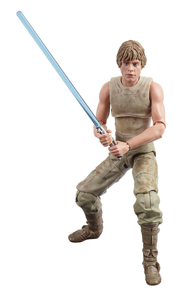 Star Wars Black E5 40 Th Ann 6 In Dagobah Luke Action Figure Case  