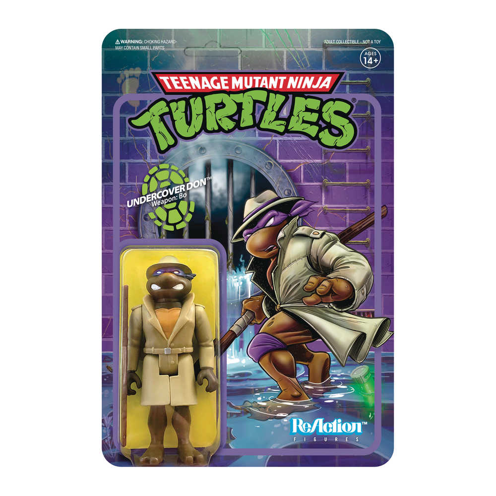 Teenage Mutant Ninja Turtles Undercover Donatello Reaction Figure  