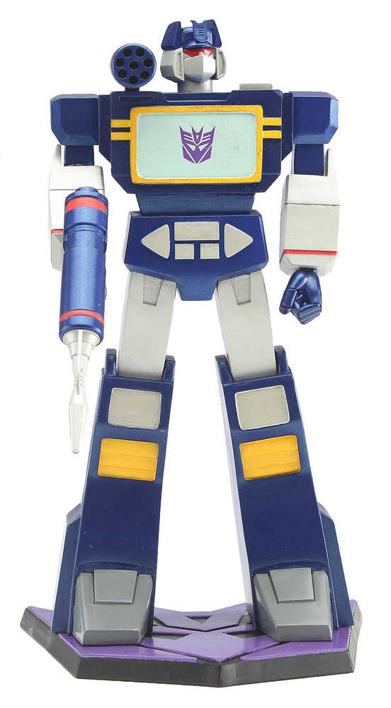 Transformers Soundwave 9 In PVC Statue 