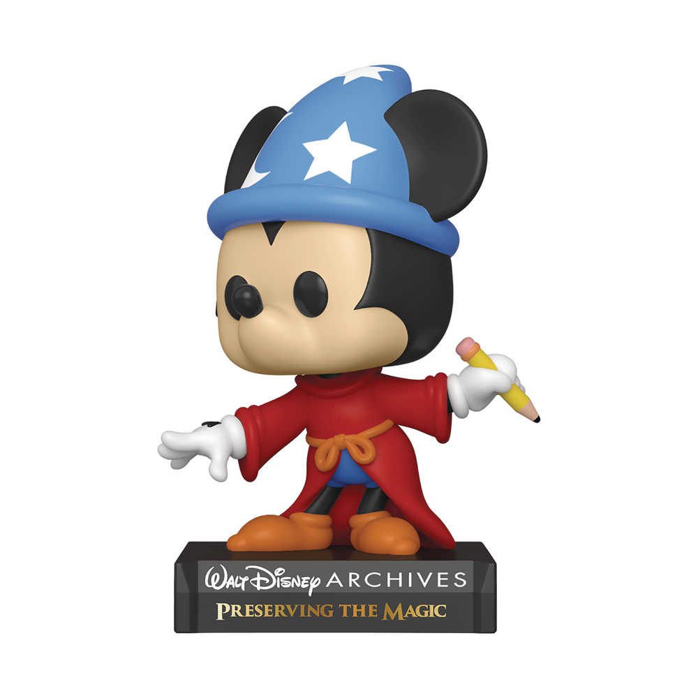 Pop Disney Archives Sorcerer Mickey Vinyl Figure 