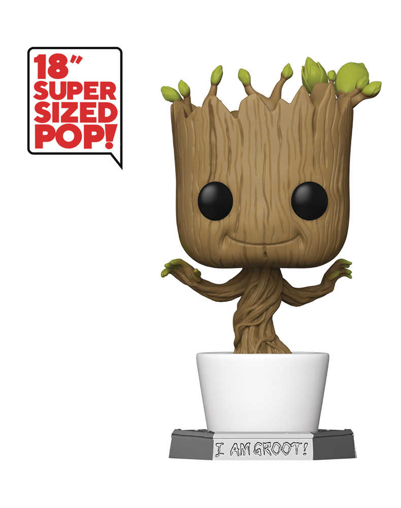Pop Gotg 18 In Dancing Groot Vinyl Figure 