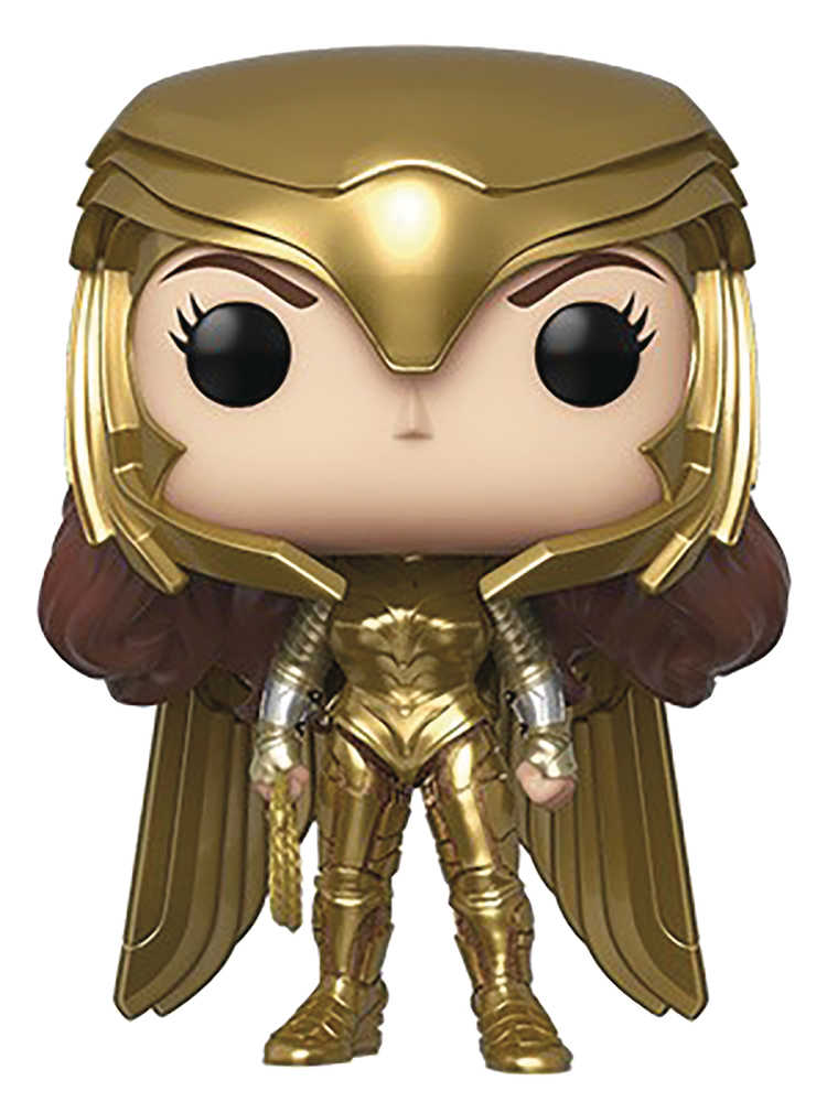 Pop Wonder Woman 1984 Ww Goldpower Metallic Vinyl Figure (Aug198