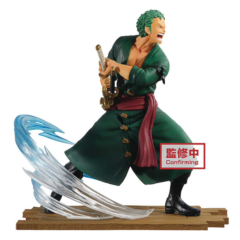 One Piece Log File Select Fight V1 Zoro Dxf Figure 