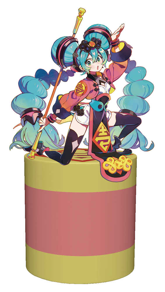 Hatsune Miku China Dress PVC Noodle Stop Figure 