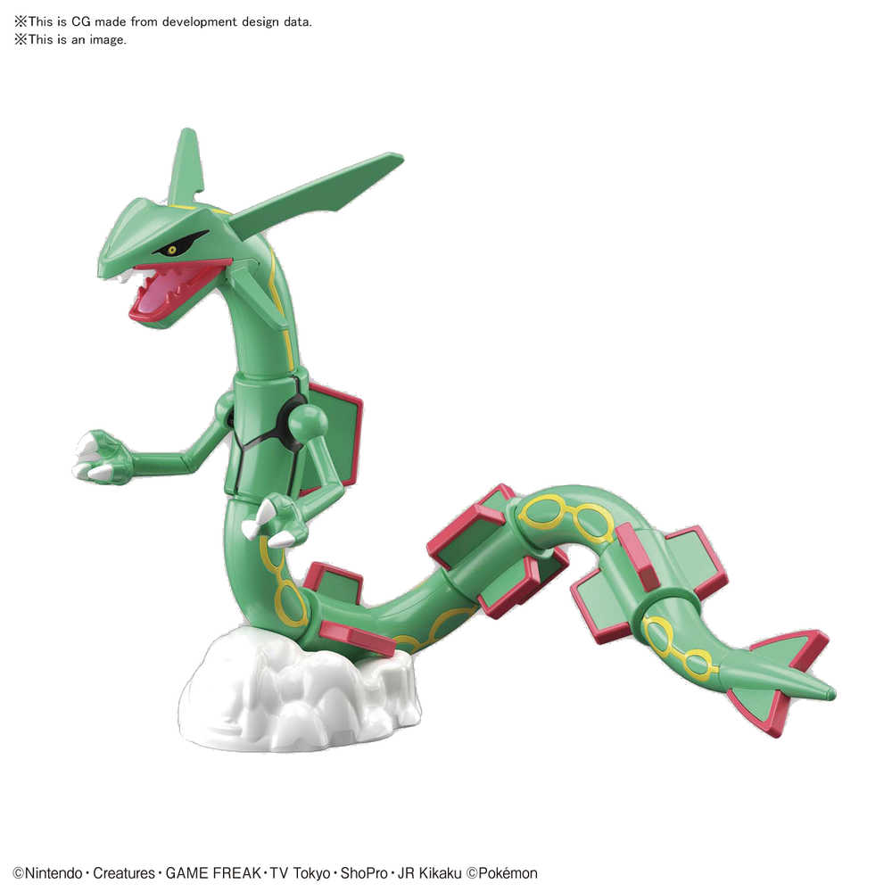 Pokemon Rayquaza Bandai Model Kit  