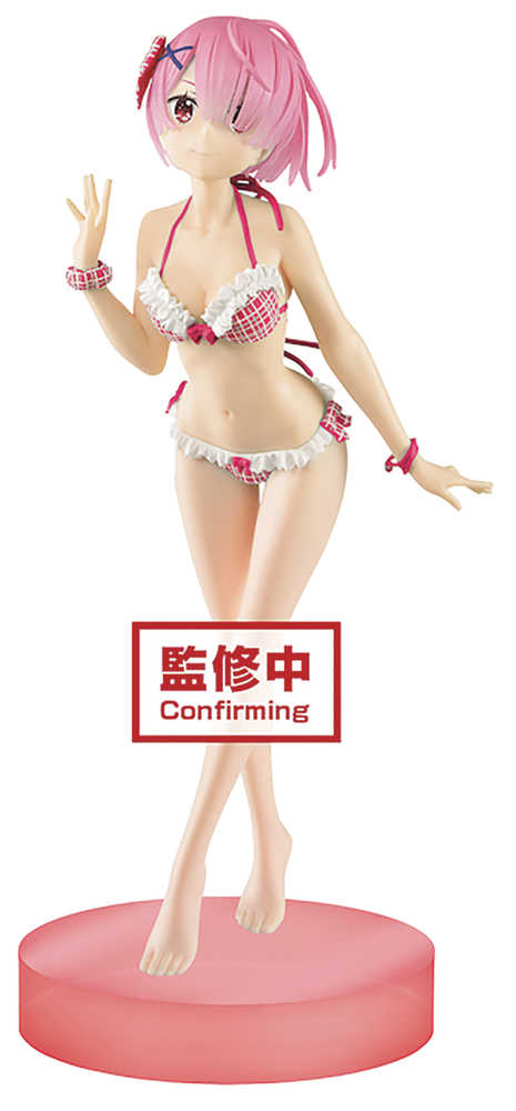Re Zero Starting Life In Another World Exq Ram Bikini Figure (C