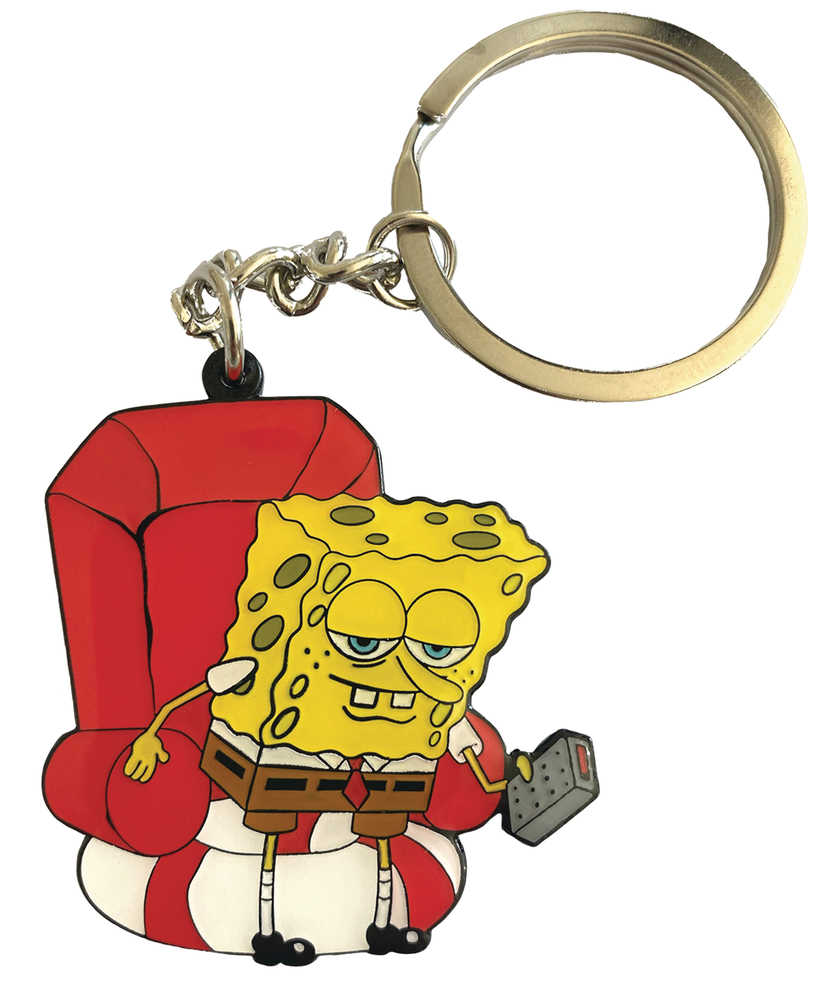Spongebob Squarepants Ight Im Gonna Head Out Keychain 