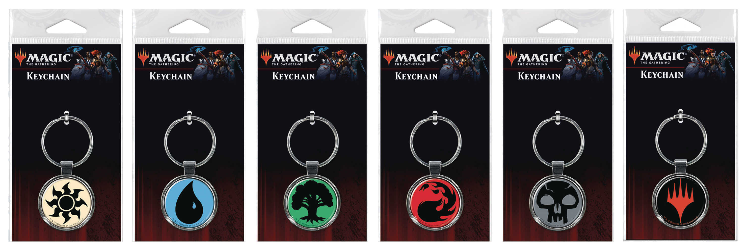 Magic The Gathering 36 Pc Keychain Assortment 
