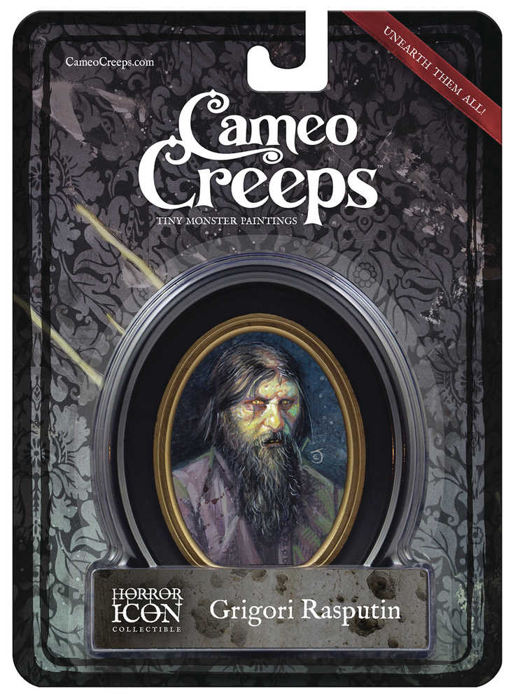 Cameocreeps Grigori Rasputin Mini Cameo Portrait