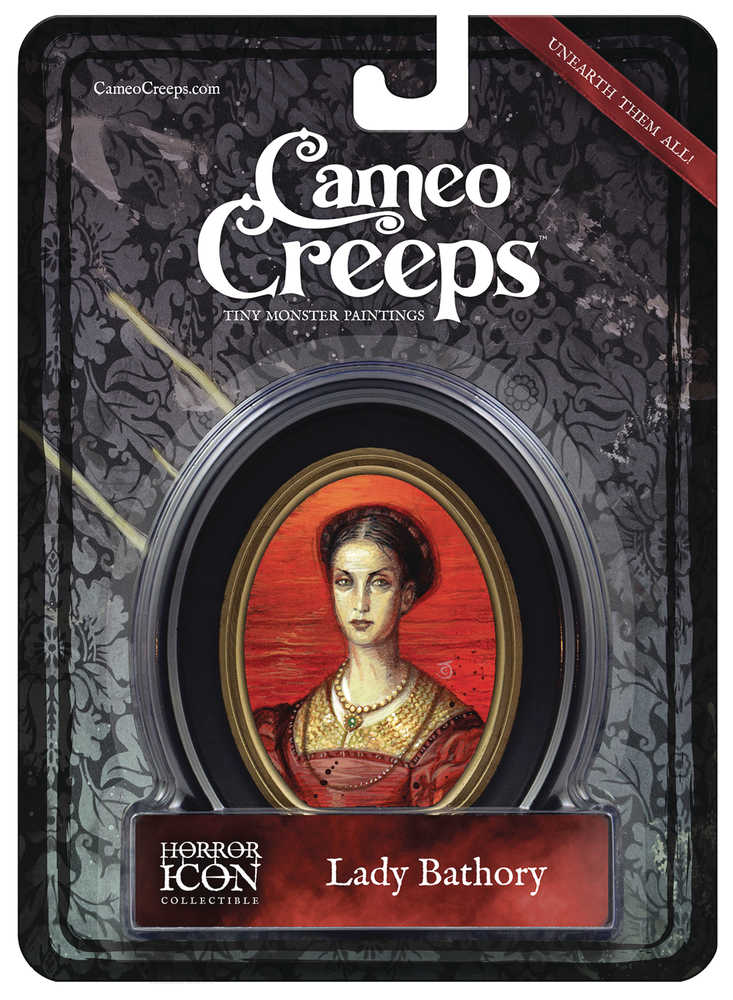 Cameocreeps Lady Bathory Mini Cameo Portrait