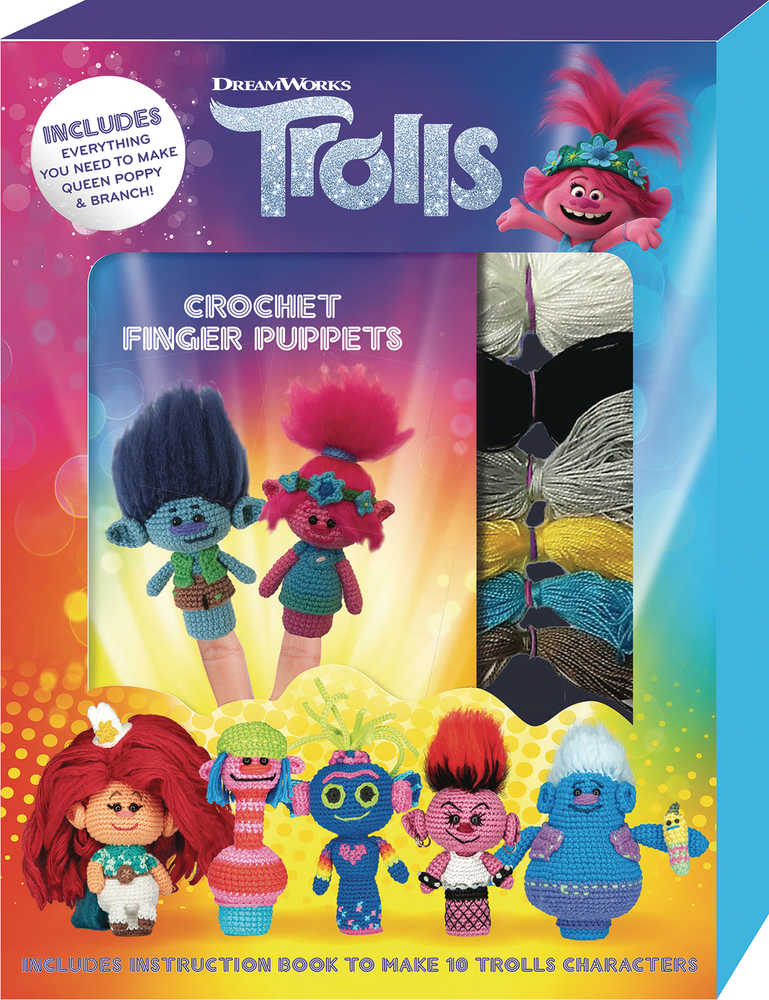 Dreamworks Trolls Crochet Finger Puppets 