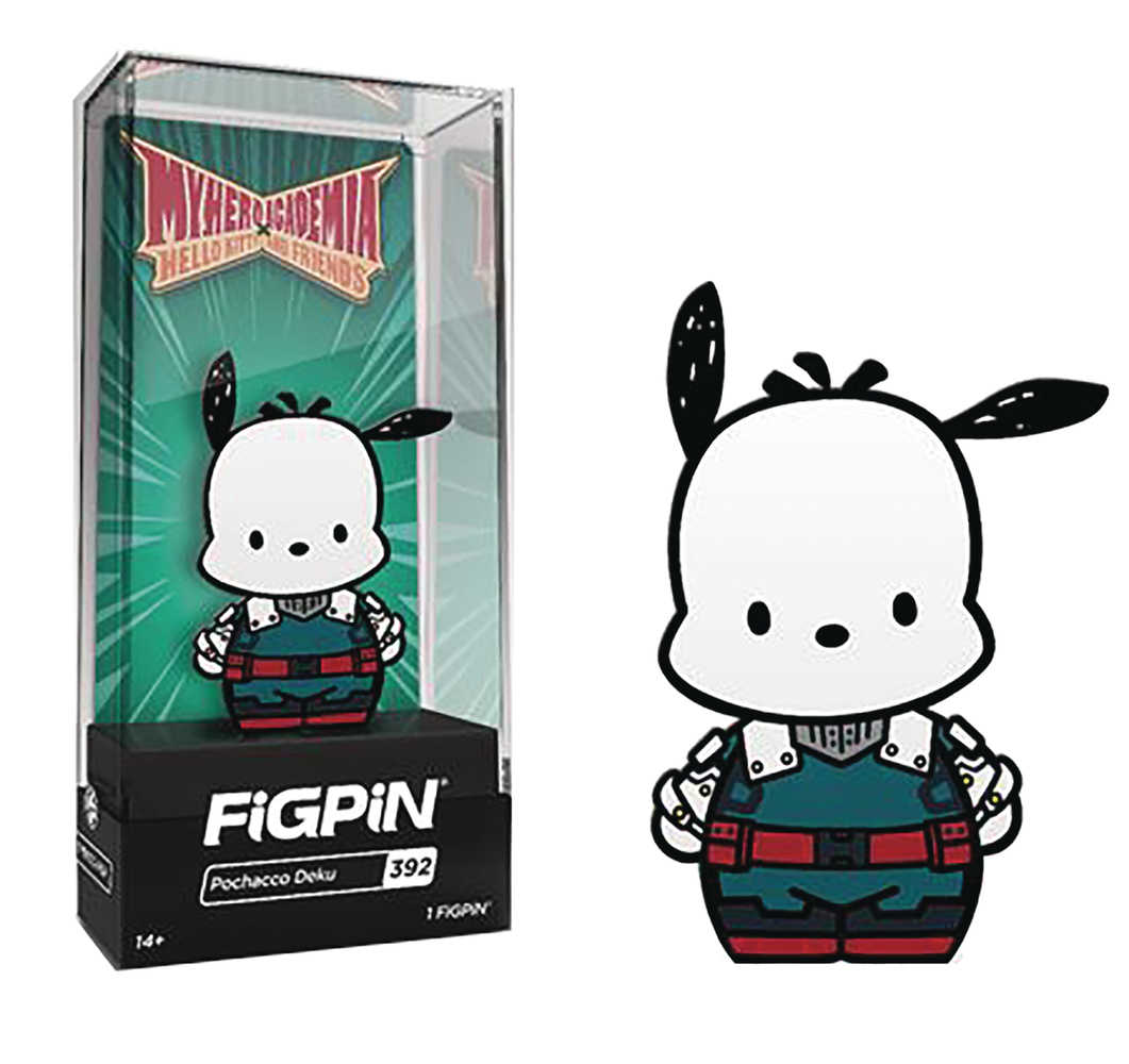 Figpin Sanrio X My Hero Academia Pochacco Deku Pin 