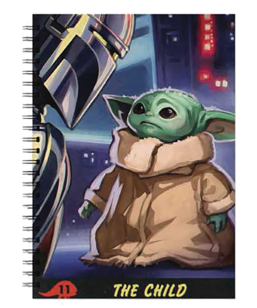 The Mandalorian The Child Comic Style A5 Wiro Journal 