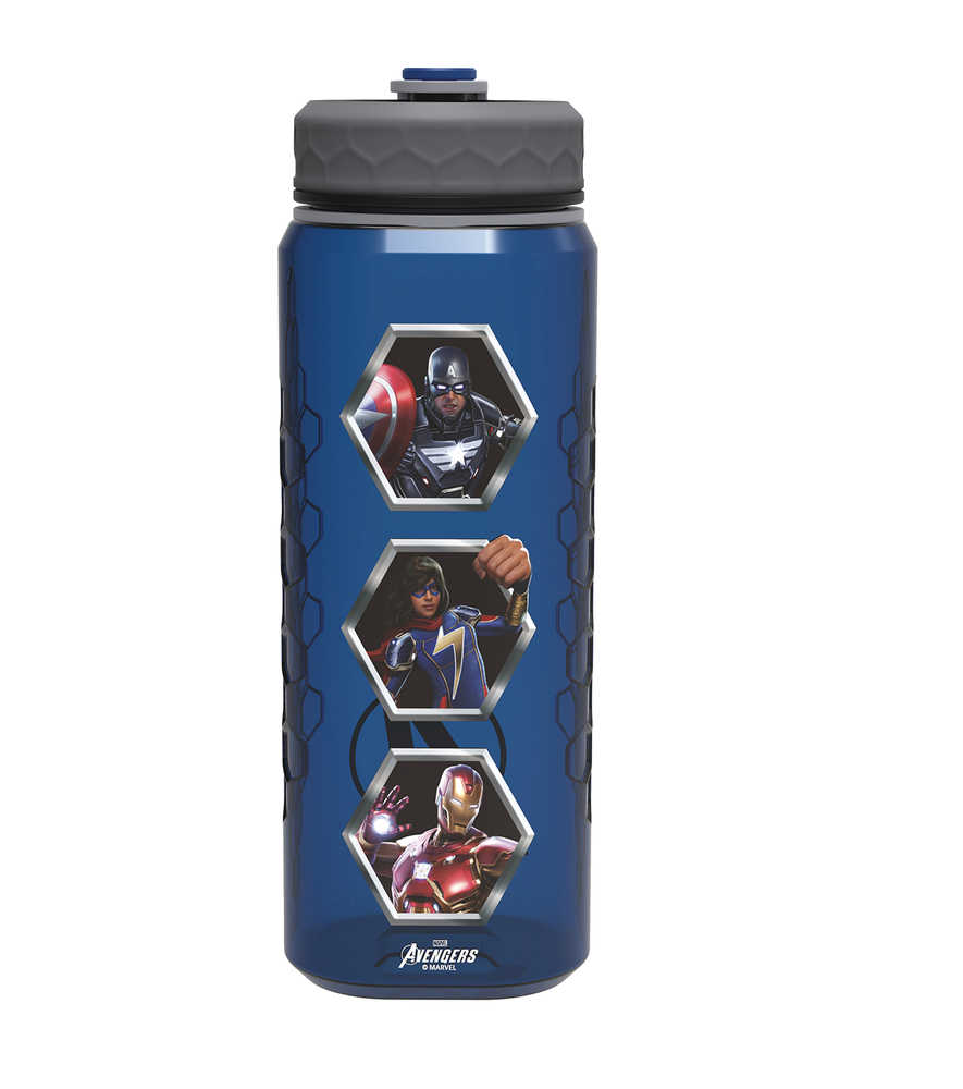 Marvel Games Avengers 36 Oz Heroes Chug Bottle 