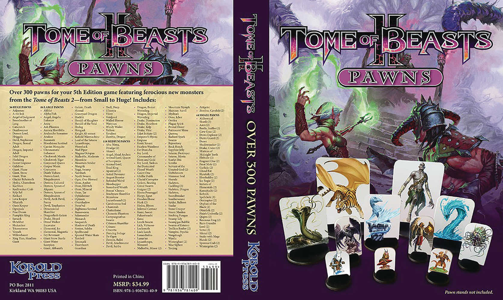 Tome Of Beasts 2 Pawns Collector's