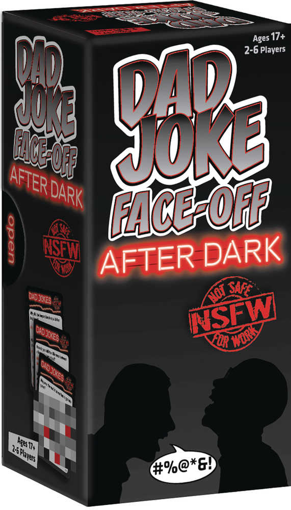 Dad Joke Face Off After Dark Card Game  