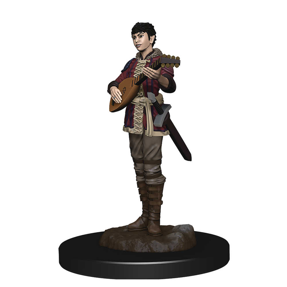 Dungeons & Dragons  Icons Realm Premium Painted Figure Half Elf Bard Female 