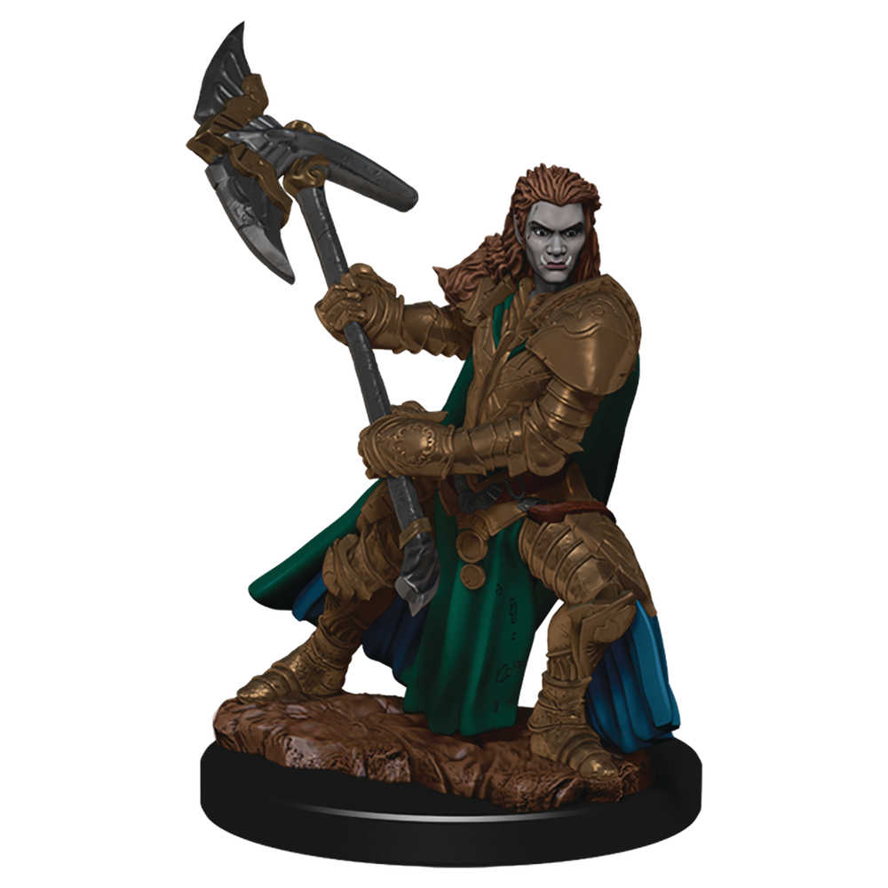 Dungeons & Dragons  Icons Realm Premium Painted Figure Half Orc Fighter Female