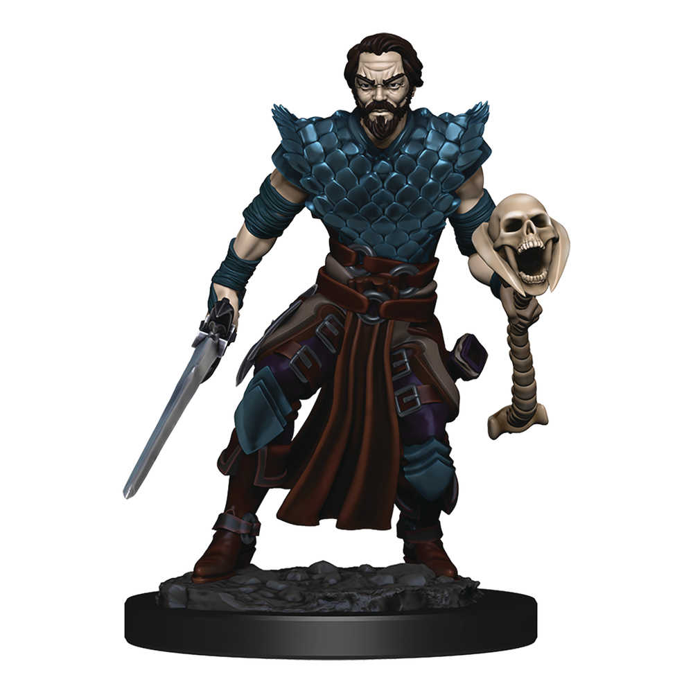 Dungeons & Dragons  Icons Realm Premium Painted Figure Human Warlock Male 