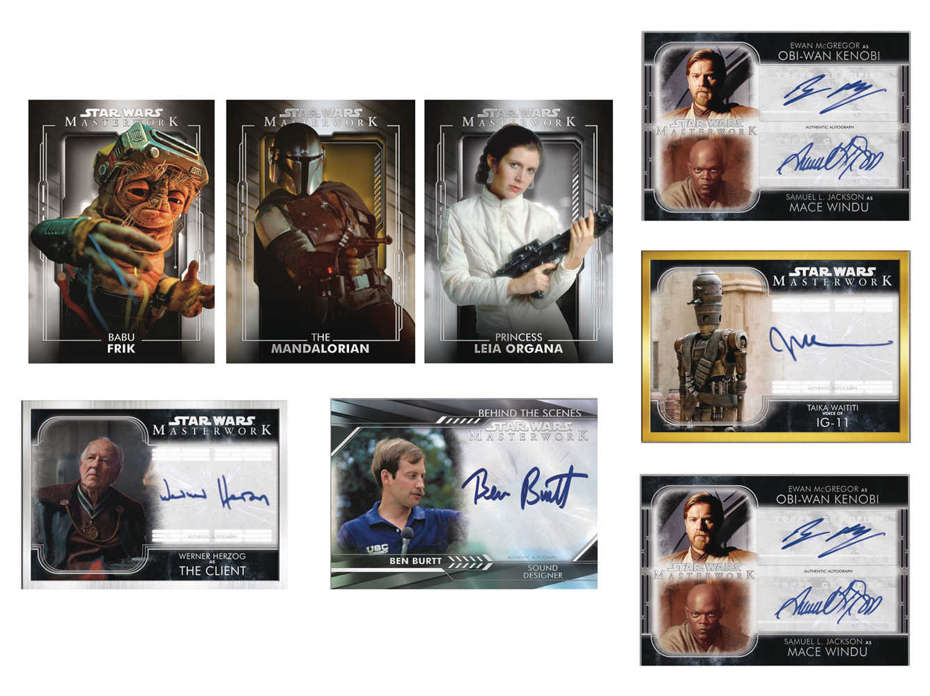 Topps 2020 Star Wars Masterwork Trading Card Box  