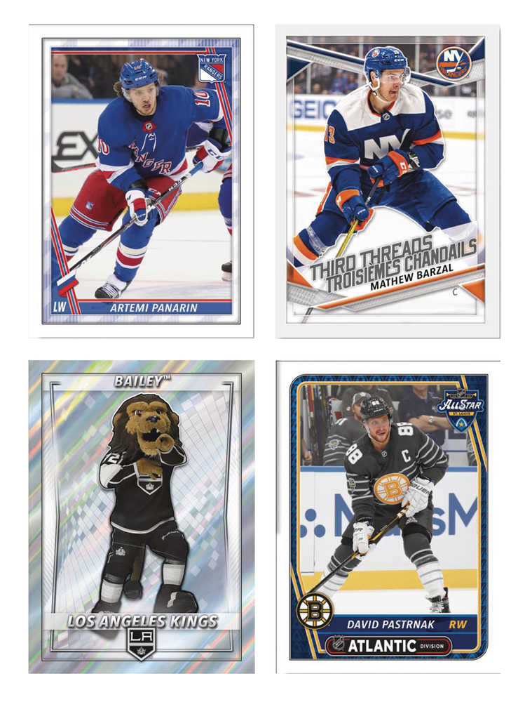Topps 2020 21 Nhl Sticker Collection Box  