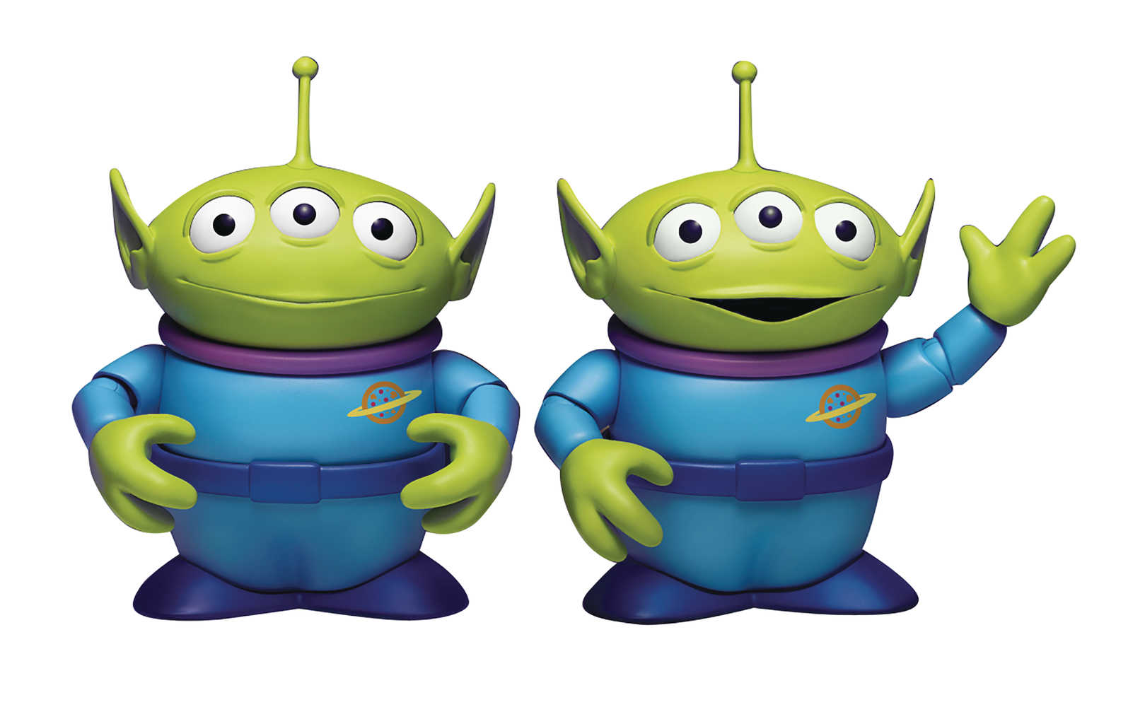 Toy Story Dah 022 Dynamic 8 Ction Heroes Alien Previews Exclusive Action Figure 2 Pk