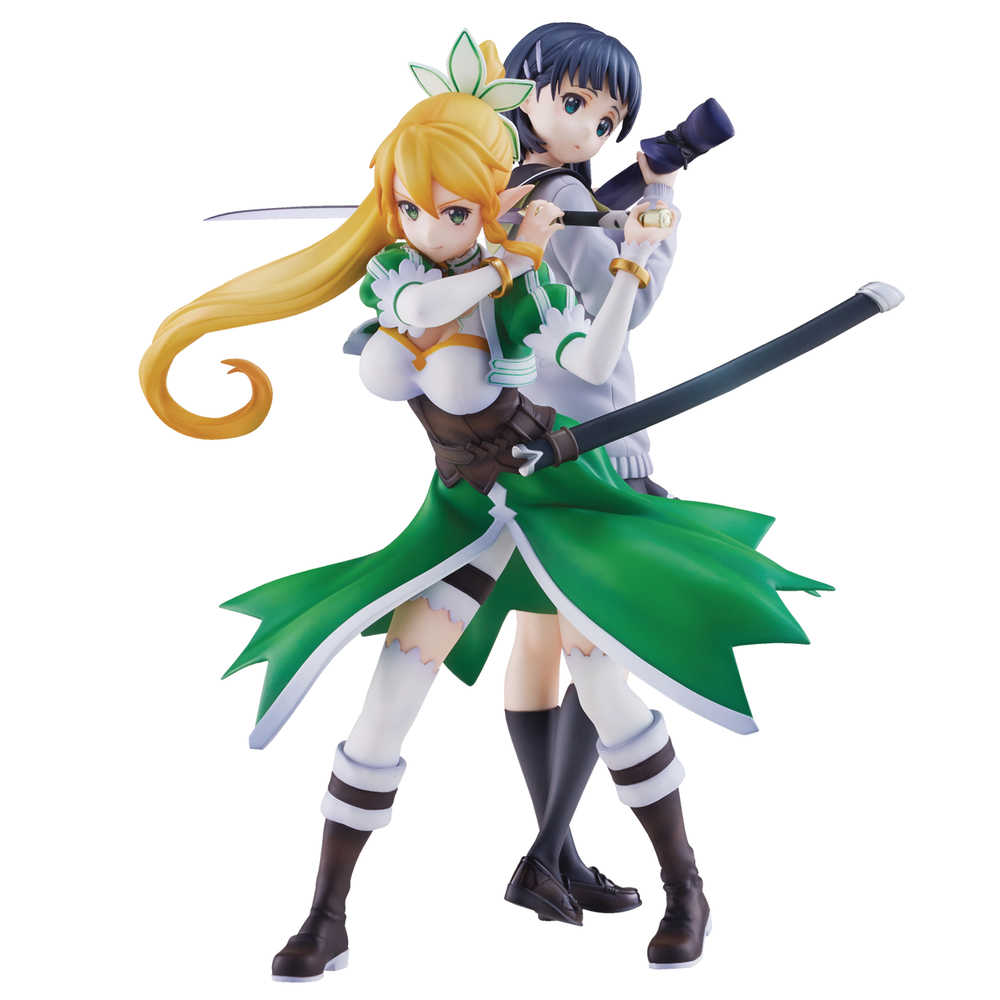 Sword Art Online Leafa & Kirigaya Suguha PVC Figure Set 