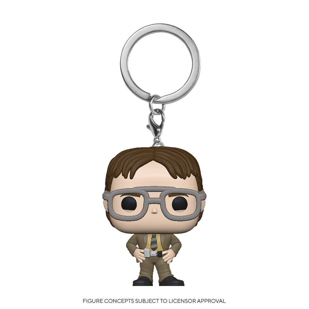 Pocket Pop Office Dwight Schrute Figure Keychain 
