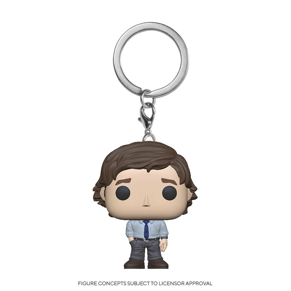 Pocket Pop Office Jim Halpert Figure Keychain 
