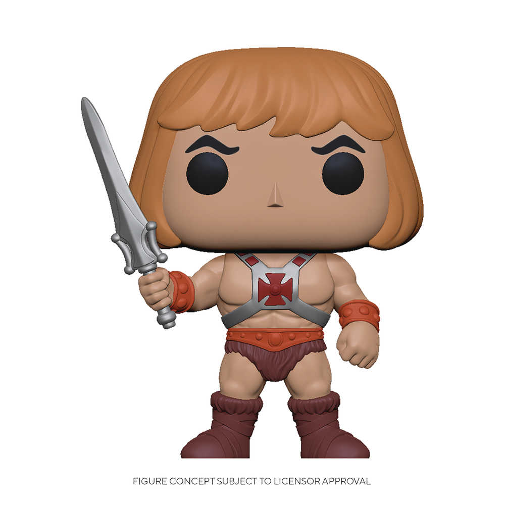 Pop Animation Masters of the Universe He Man Vinyl Figure 