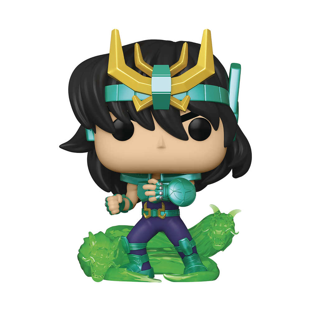 Pop Animation Saint Seiya Dragon Shiryu Vinyl Figure 
