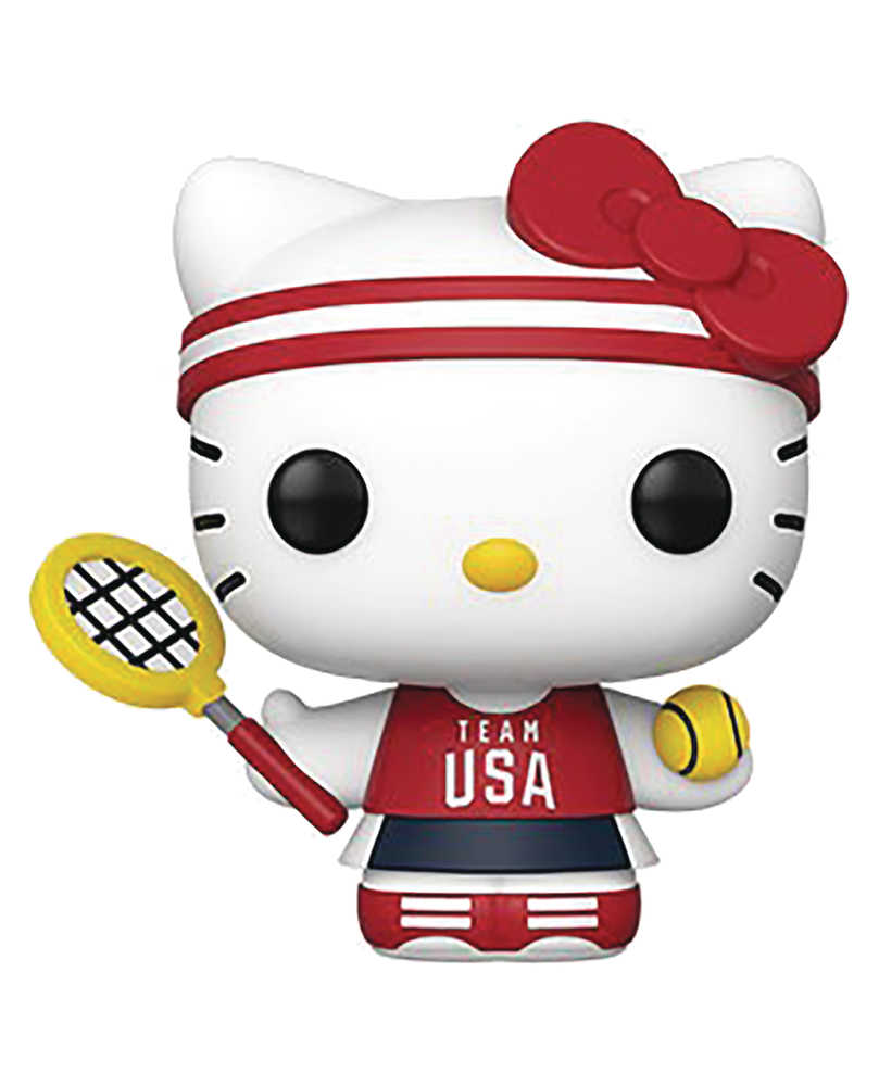 Pop Sanrio Hello Kitty Sports Tennis Hello Kitty Vinyl Figure 