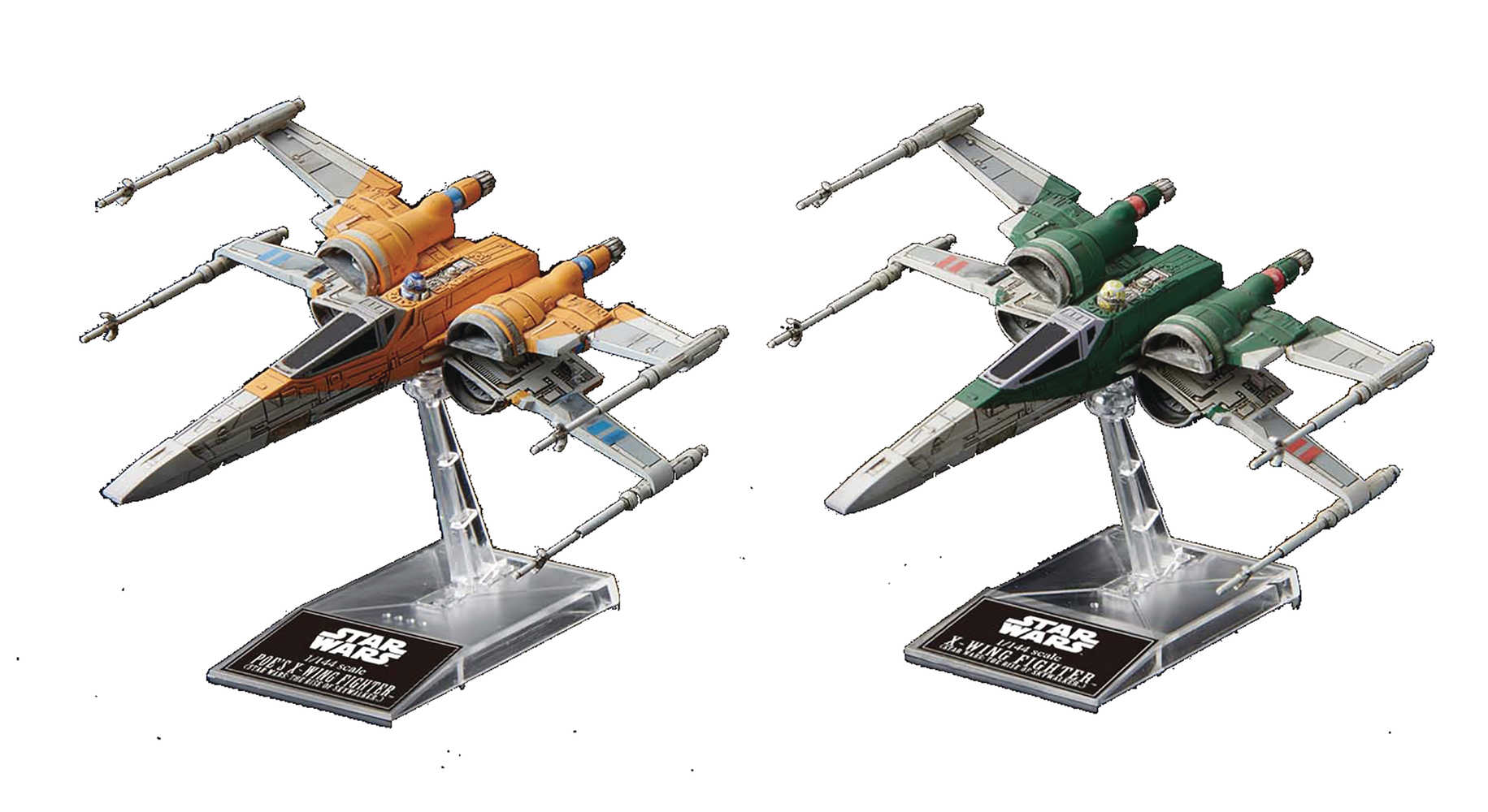 Star Wars Rise Of Skywalker Poes X Wing & X Wing Fighter Vm Figure Set