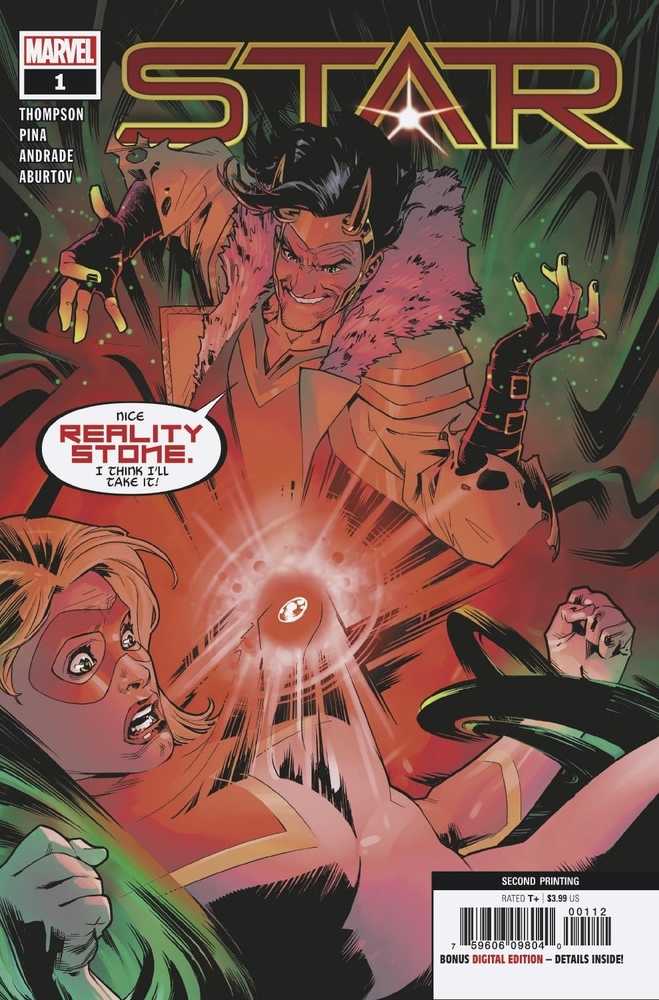 Star #1 (Of 5) 2 Nd Printing Variant