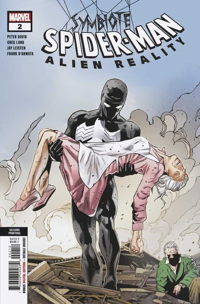 Symbiote Spider-Man Alien Reality #2 (Of 5) 2 Nd Printing Variant