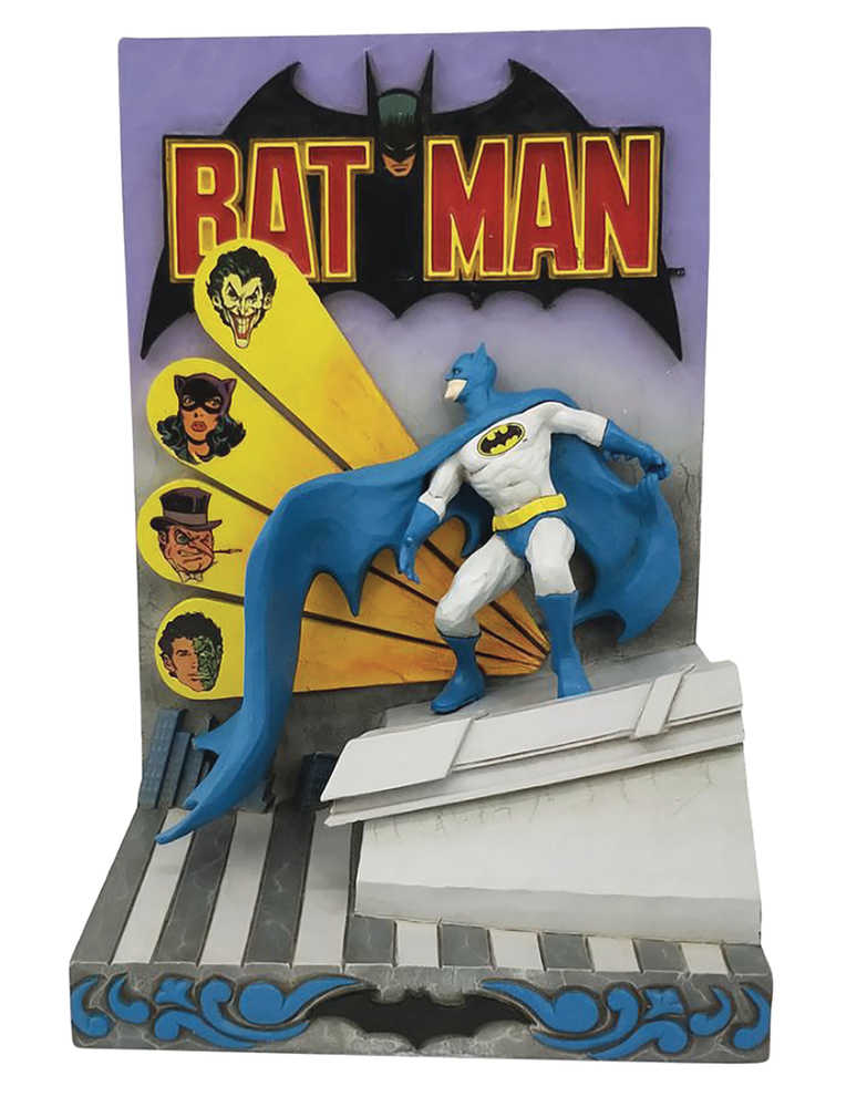 Jim Shore DC Comics Batman Comic Book Cover 8 In Figurine 
