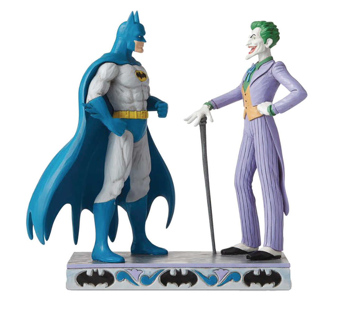 Jim Shore DC Comics Batman vs The Joker 9.25 In Figure 