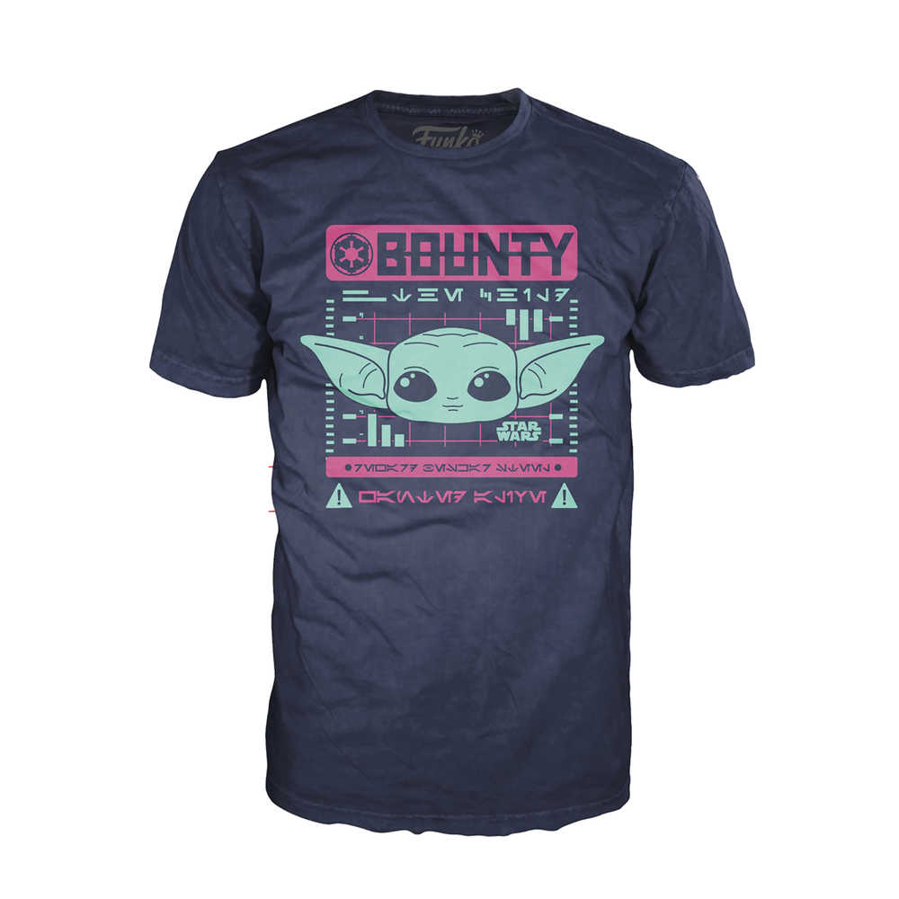Funko Tee Mandalorian Bounty The Child T-Shirt MED 
