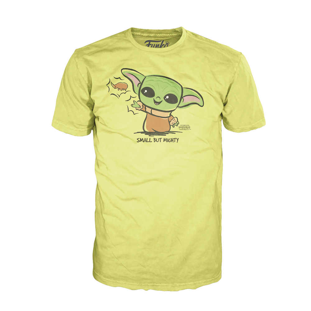 Funko Tee Mandalorian Cute Child Force T-Shirt XL 
