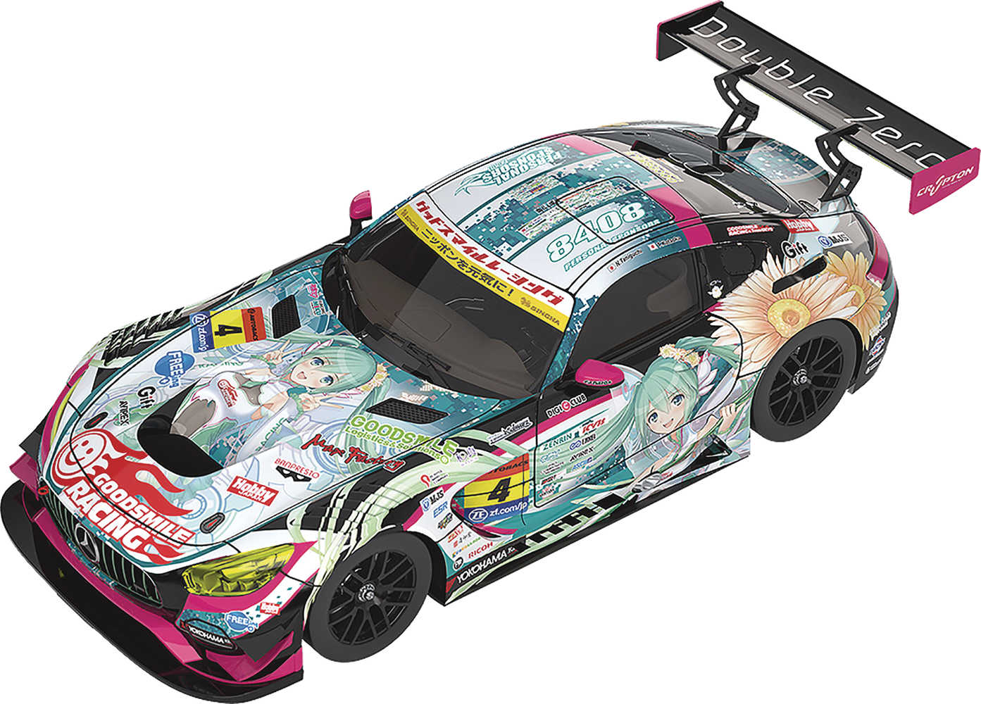 Hatsune Miku Guide To The Pro 1/64 Mini Car Amg 2017 Super Guide To The Ver 