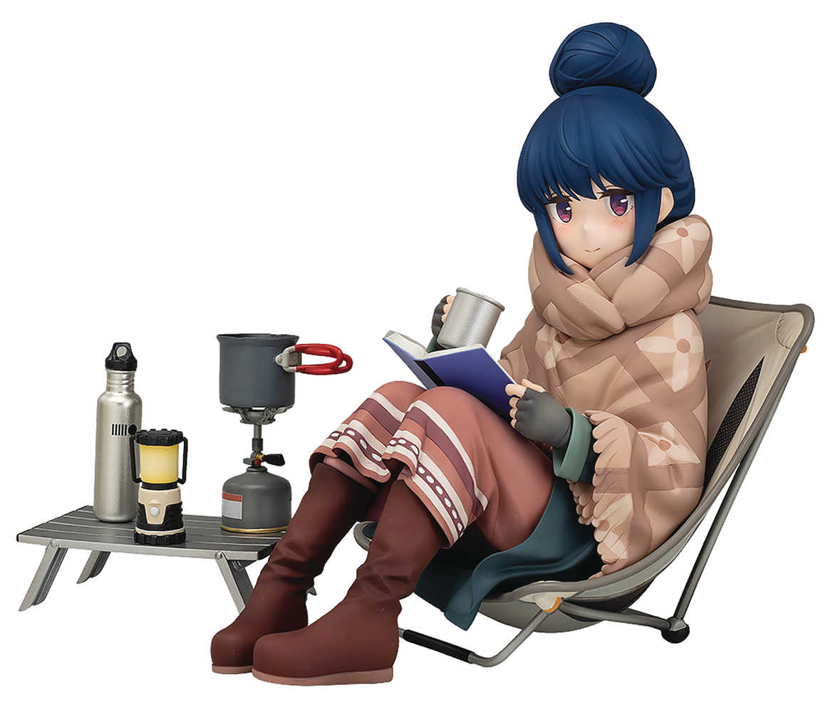 Laid Back Camp Rin Shima 1/7 PVC Figure 
