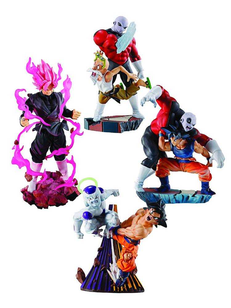 Dragonball Super Dracap Rebirth Statue Figure Bmb 4 Pc Assortment (Net