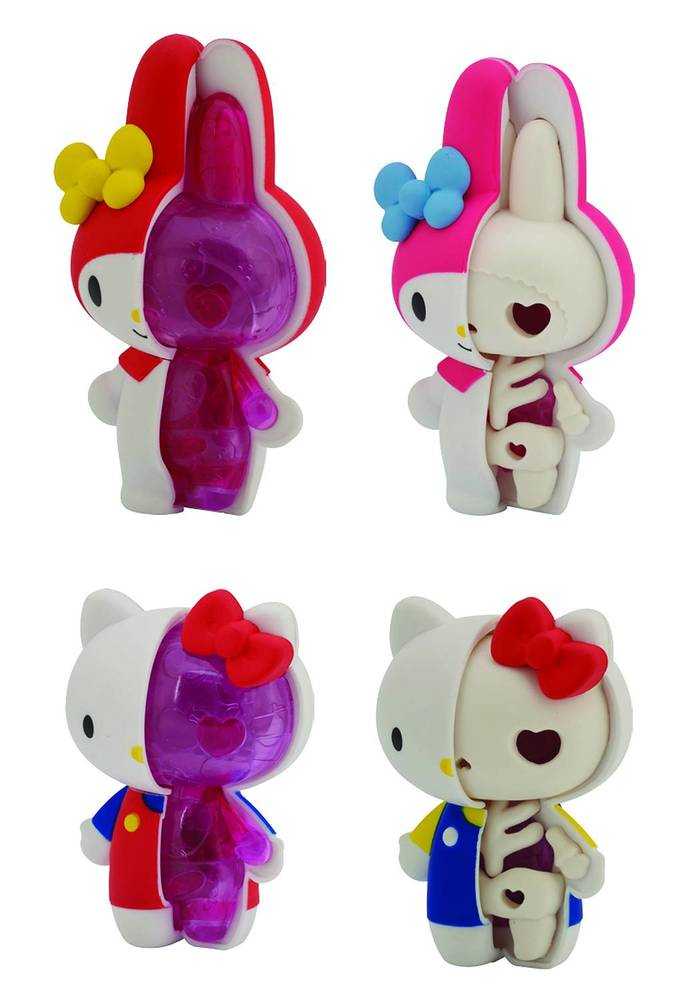 Sanrio Kaitai Fantasy Figure 4 Pc Assortment  