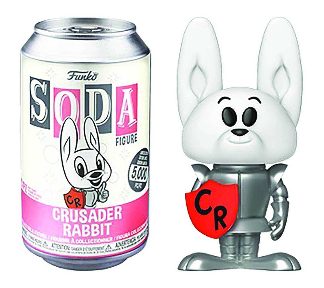 Vinyl Soda Crusader Rabbit Vinyl Figure W/Chase 