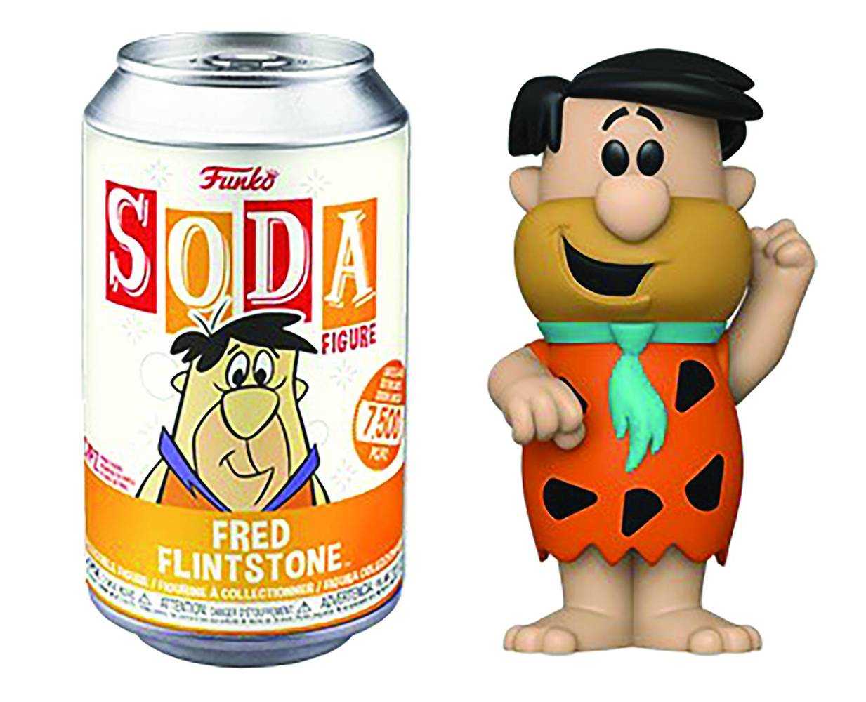 Vinyl Soda Flintstones Fred Flintstone Vinyl Figure W/Chase 