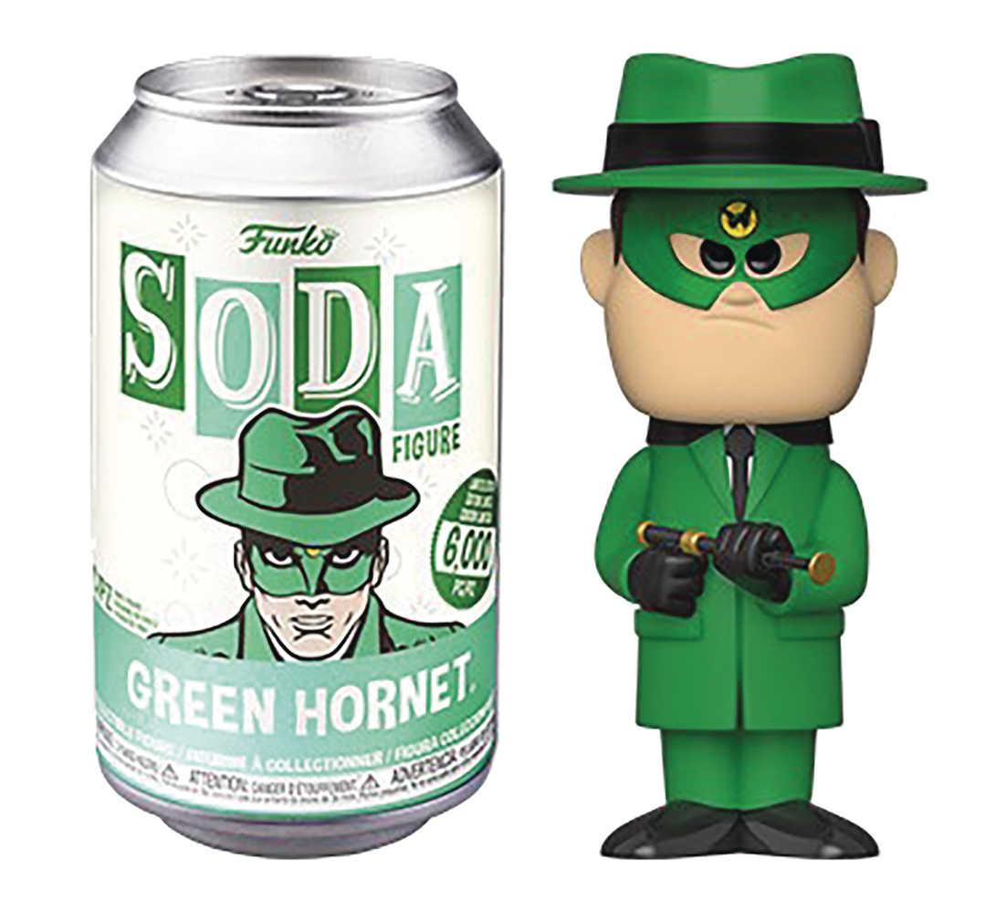 Vinyl Soda Green Hornet Green Hornet Vinyl Figure W/Chase 