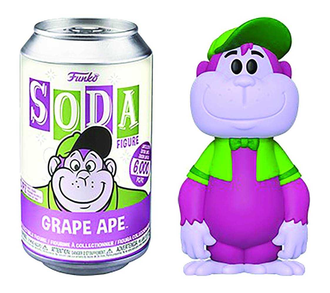 Vinyl Soda Hanna Barbera Grape Ape Vinyl Figure W/Chase 